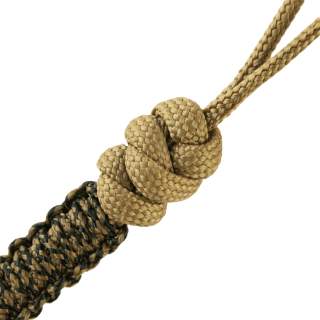 M-Tac Lanyard Scandinavian Mannaz with paracord and Scandinavian motifs, an essential accessory for knives and flashlights.