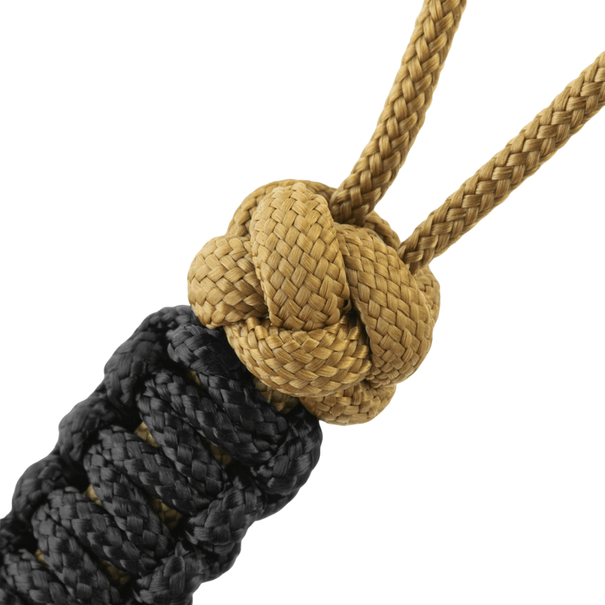M-Tac Lanyard Scandinavian Small Chinese Knot med dekorativ perle og snoet paracord, ideel til nøgler, lygter eller lommeværktøjer.