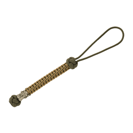 M-Tac Knife Lanyard Ninja in paracord with stylish design, practical for quick access and personalizing pocket knife, length 14.5 cm