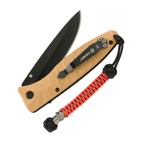 M-Tac Knife Lanyard Ninja of paracord, stylish design with cupronickel bead, knife accessory for quick draw and personalization, length 14.5 cm