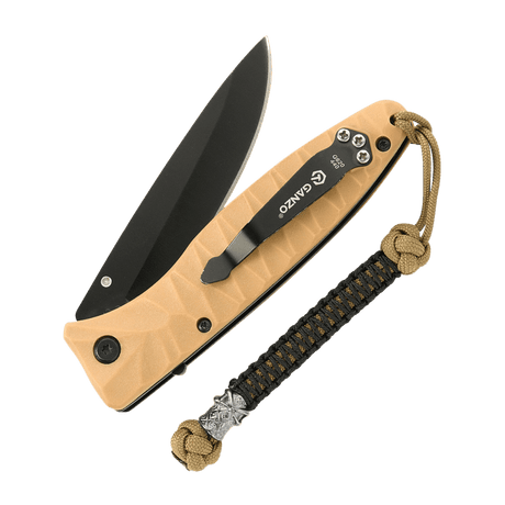 M-Tac Knife Lanyard Ninja in paracord, highlights the knife, 14.5 cm total, flexible and stylish, with cupronickel bead, for quick access