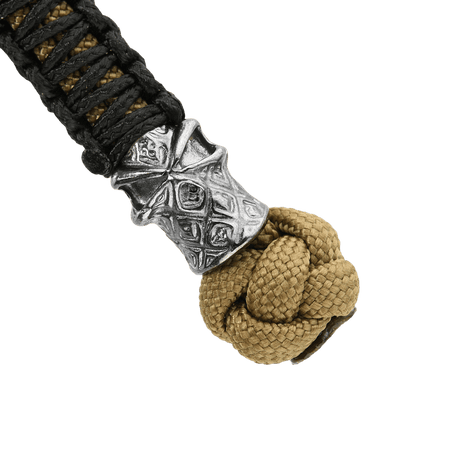 M-Tac Knife Lanyard Ninja in braided paracord with cupronickel bead, stylish and practical accessory, length 14.5 cm
