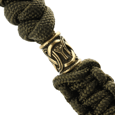 M-Tac Knife Lanyard Loopy Snake Scandinavian, braided paracord with decoration, adds style to pocket knives
