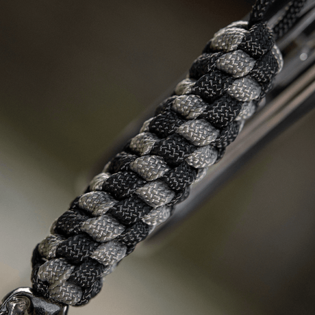 M-Tac Knife Lanyard Helix Skull braided paracord for pocket knives, adds style and character to your knife.