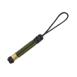 M-Tac Viper Cylindre Lanyard Stainless Steel med dekoreret skandinavisk perle i coiled paracord, forbedrer stil og funktionalitet.