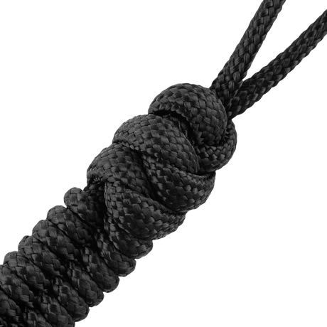 M-Tac Viper Cylindre Lanyard Stainless Steel coiled paracord with Scandinavian bead for style and individuality.