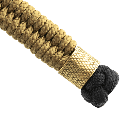 M-Tac Viper Cylindre Lanyard Stainless Steel with Scandinavian decorative bead and twisted paracord design.