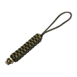 M-Tac Knife Lanyard Cuboid Skull i flettet paracord med dekorativ kranium perle, praktisk tilbehør til knivhåndtag.