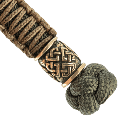 M-Tac Knife Lanyard Celtic braided paracord with decorative details, practical accessory for knives and gear, highlights personal style.