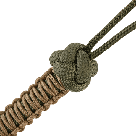 M-Tac Knife Lanyard Celtic in braided paracord, stylish knife accessory for personalization and practical use, includes extra cord.
