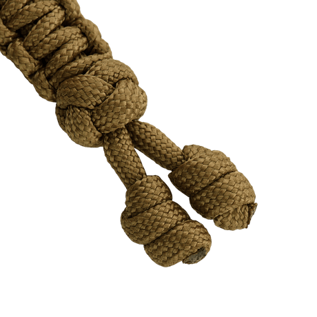 M-Tac Loopy Snake Skull Lanyard in braided paracord material, a robust and decorative accessory for knife and gear.
