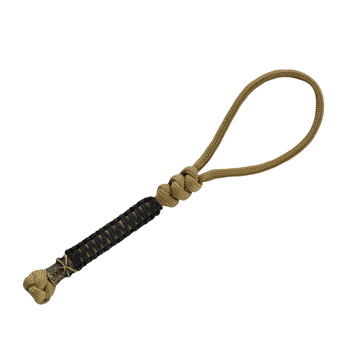 M-Tac Ninja Ver.2 Lanyard flettet paracord med Ninja-motiv, praktisk tilbehør til knive og lygter, lavet af Paracord 550 type III.