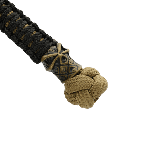 M-Tac Ninja Ver.2 Lanyard in braided paracord with ninja bead motif, ideal as a practical accessory for knives or other gear.