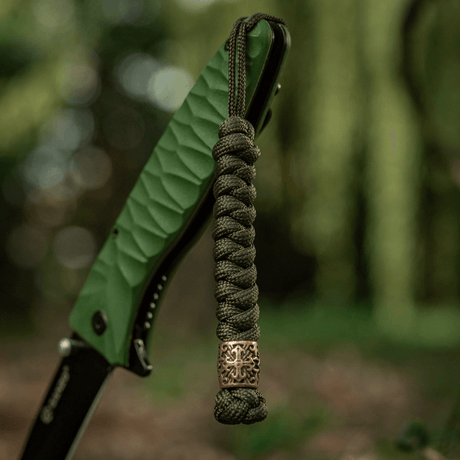 M-Tac Viper Lanyard Scandinavian with braided paracord and Viper bead in Scandinavian design, compatible with knives and flashlights.