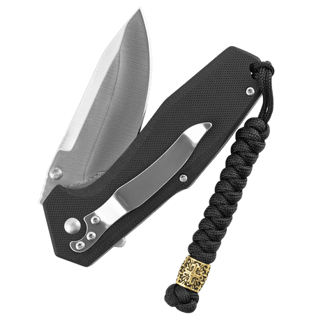 M-Tac Viper Lanyard Scandinavian for knife and gear, braided paracord with Scandinavian Viper bead, stylish accessory.