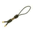 M-Tac Zeus Lanyard i flettet paracord design, ideel til knivhåndtag og hurtig adgang, stilfuldt og holdbart tilbehør.