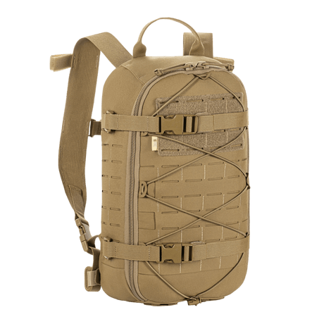 M-Tac Sturm Elite Gen.II backpack in durable Cordura with MOLLE system and built-in hydration system for self-sufficient outings.