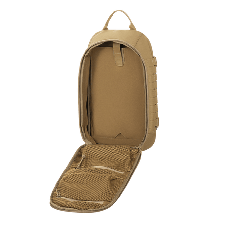 M-Tac Sturm Elite Gen.II backpack in heavy-duty Cordura fabric with open main compartment and mesh pockets, ideal for field use.