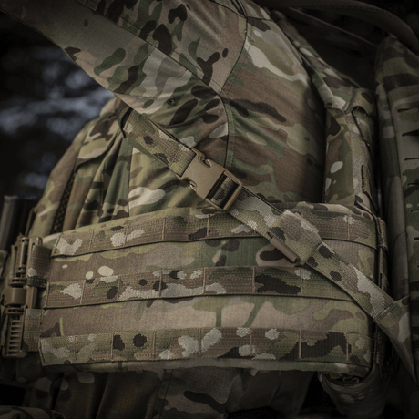 M-Tac Sturm Elite Gen.II with durable Cordura and MOLLE system for gear.