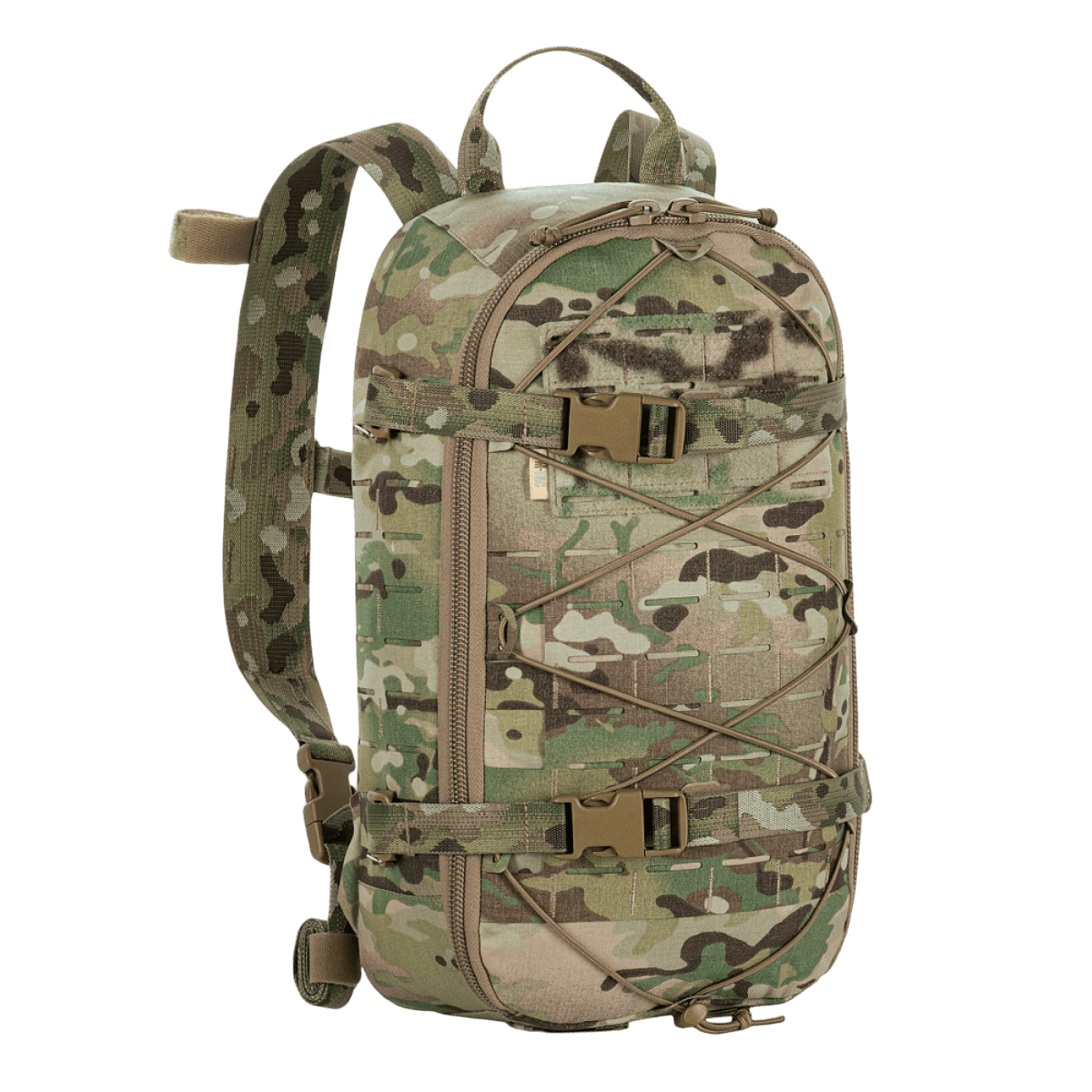 M-Tac Rygsæk Sturm Elite Gen.II i camouflage design, robust Cordura konstruktion, designet til kortvarige selvforsynende ophold i felten.