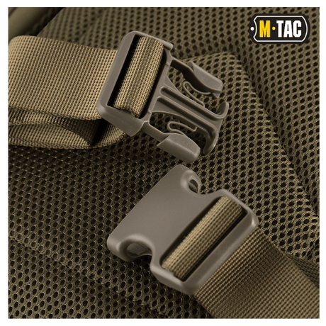 M-Tac Assault Pack shoulder strap with buckle and MOLLE system