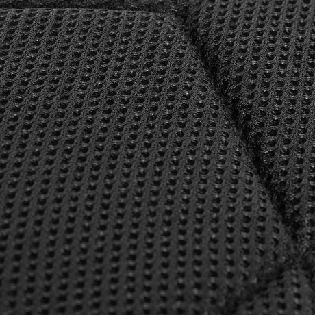 Close-up of breathable mesh material on M-Tac Assault Pack Laser Cut back panel for increased comfort.