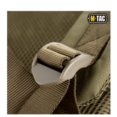 M-Tac Large Assault Pack Backpack with adjustable strap and robust buckle system, suitable for city and hiking