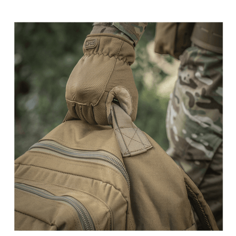 M-Tac Large Assault Pack Backpack with MOLLE system and adjustable straps, suitable for city use and short hikes