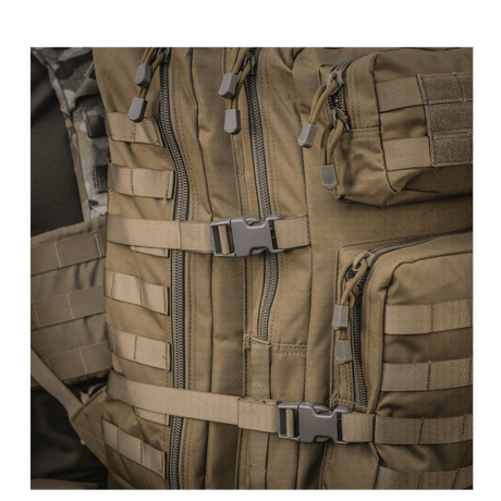 M-Tac Large Assault Pack Backpack with MOLLE system, padded shoulder straps and multiple zippered pockets