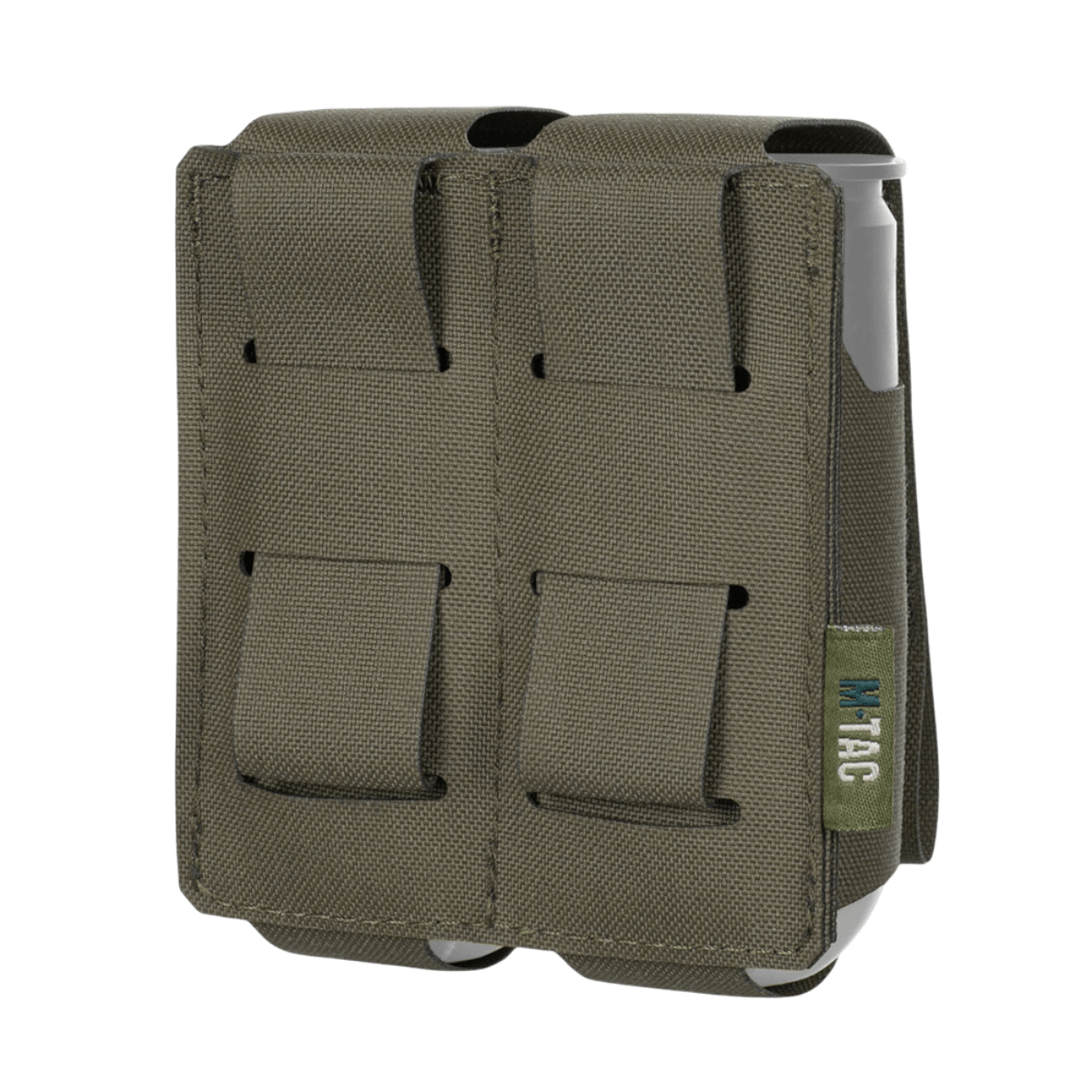 M-Tac Lomme til 2 VOG-type Granater med MOLLE og Laser Cut teknologi, optimal til sikker opbevaring af VOG-25 granater.