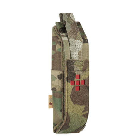 M-Tac Lomme til Tourniquet Closed i camouflage nylon med velcrolukning, gallery position 1, til NIJ-certificeret taktisk førstehjælp og kropsbeskyttelse.