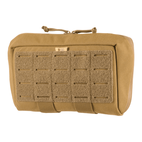 M-Tac Admin Pouch Large Elite in durable Cordura 500D, ideal for tactical gear with a laser-cut velcro panel for patches.
