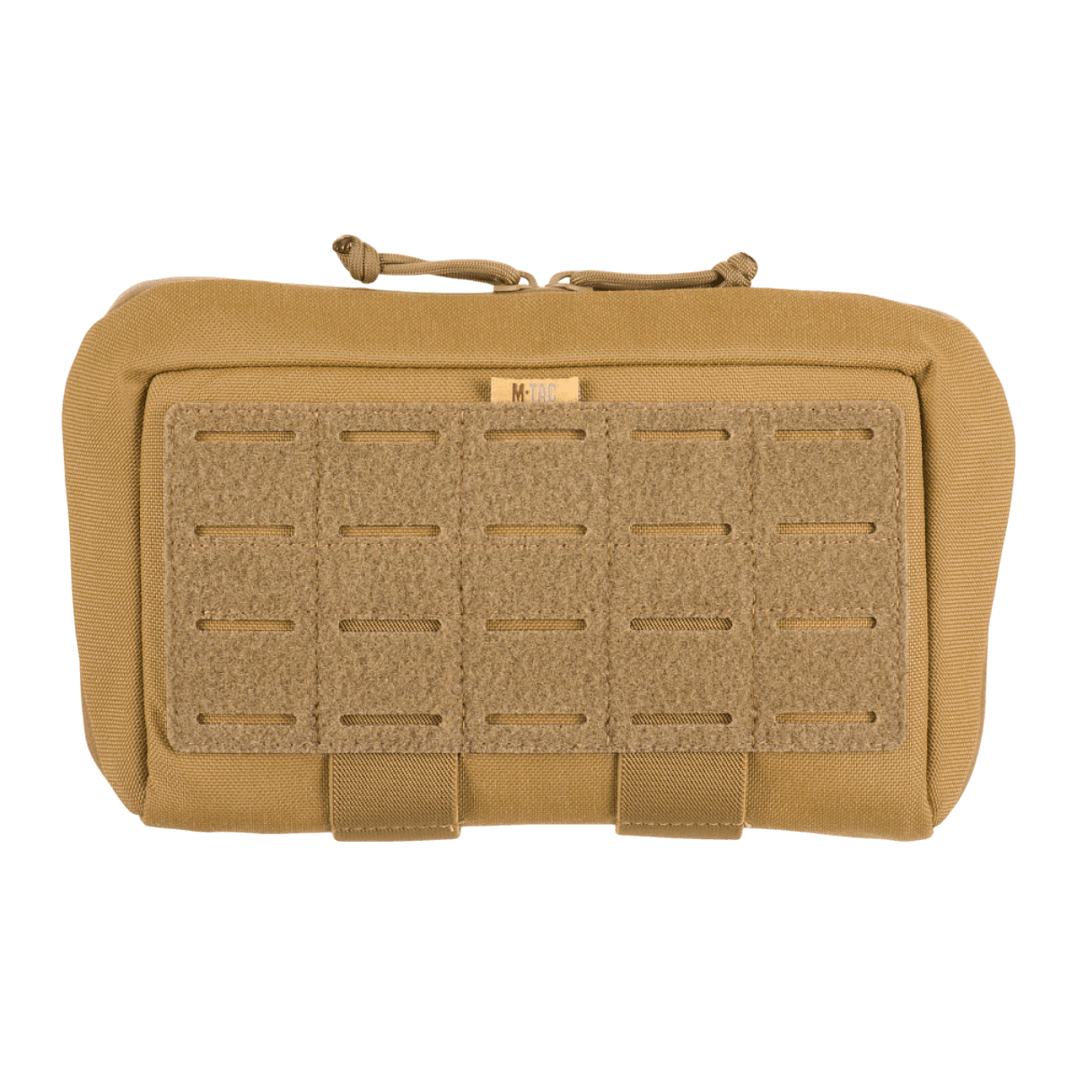 M-Tac Admin Pouch Large Elite i slidstærkt Cordura 500D med velcro-panel, ideel til opbevaring af taktisk udstyr.