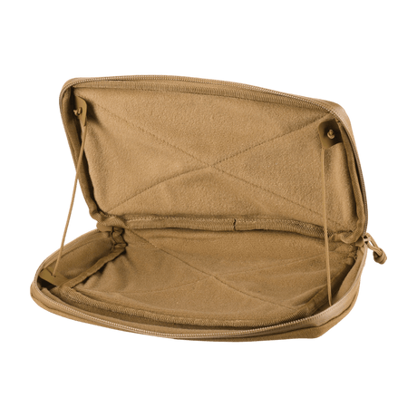 M-Tac Admin Pouch Large Elite in open state, made from Cordura 500D, ideal for tactical gear and storage.