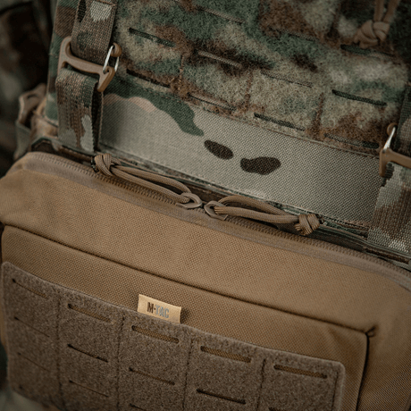 M-Tac Admin Pouch Large Elite in durable Cordura, ideal for tactical gear with velcro panel for patches.