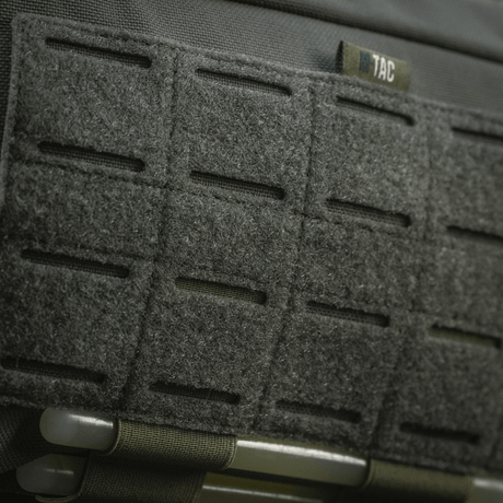 Close-up of M-Tac Admin Pouch Large Elite with velcro panel, made from durable Cordura material.