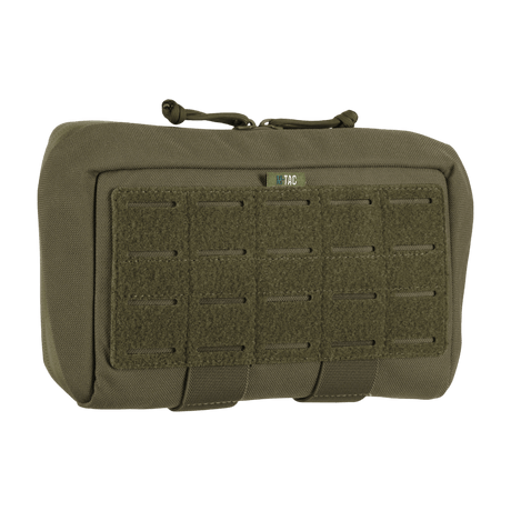 M-Tac Admin Pouch Large Elite in durable Cordura 500D with velcro panel for patches, perfect for tactical gear.