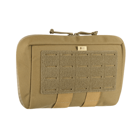 M-Tac Admin Pouch X-Large Elite made from robust Cordura 500D with Laser Cut design and velcro for patches, ideal for tactical gear.