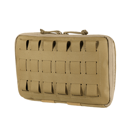 M-Tac Admin Pouch X-Large Elite in durable Cordura 500D with Laser Cut design for tactical gear and patches, ideal for organization and storage.