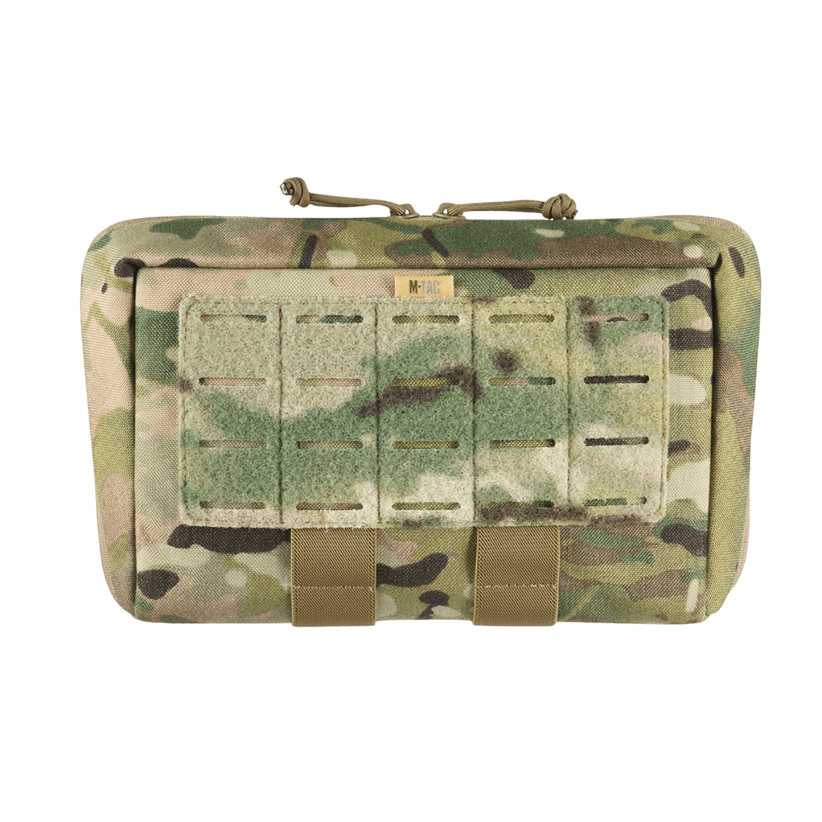 M-Tac Admin Pouch X-Large Elite i camo, rummelig og holdbar taske med velcro panel og elastik, designet til effektiv organisering.