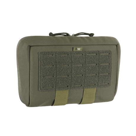 M-Tac Admin Pouch X-Large Elite in durable Cordura with Velcro and laser-cut design, suitable for tactical gear and organization.