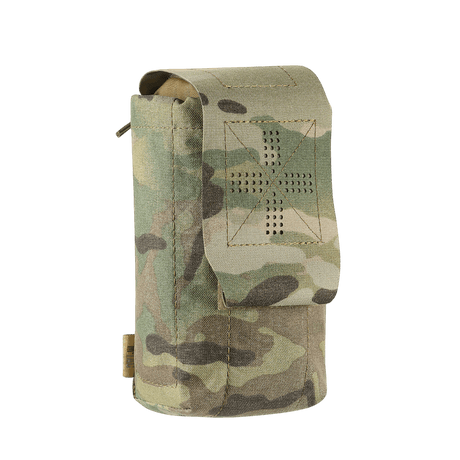 M-Tac Mediclomme Small Vertical Elite i multicam nylon med NIJ-certificering, robust design og intern IFAK-organizer, vist i gallery position 1.