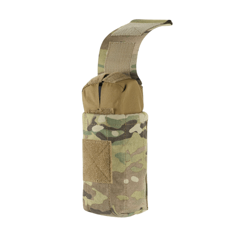 M-Tac Mediclomme Small Vertical Elite i multicam nylon med intern IFAK-organizer og NIJ-certificering vist i gallery position 1 åbnet.