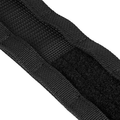 Detail of M-Tac Range Belt Cobra Buckle Gen.IV with reinforcement and Velcro, ideal for military and police use.