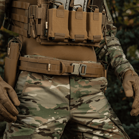 M-Tac Range Belt Cobra Buckle Gen.IV tactical belt for military use, range, with reinforced Tegris composite and adjustable Velcro.