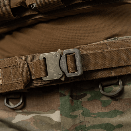 M-Tac Range Belt Cobra Buckle Gen.IV tactical belt for military and police use, reinforced with Tegris composite.