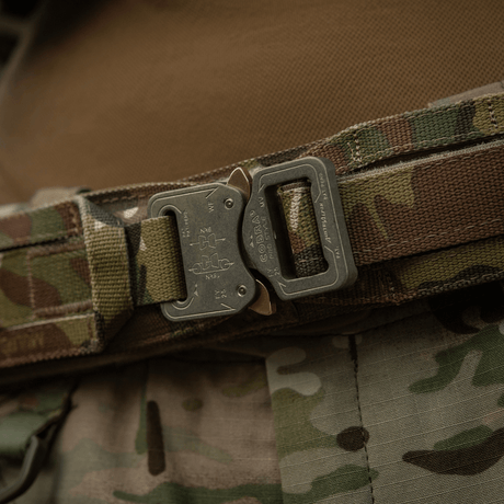 M-Tac Range Belt Cobra Buckle Gen.IV, tactical belt for military and police, reinforced with Tegris composite, ideal for the range.