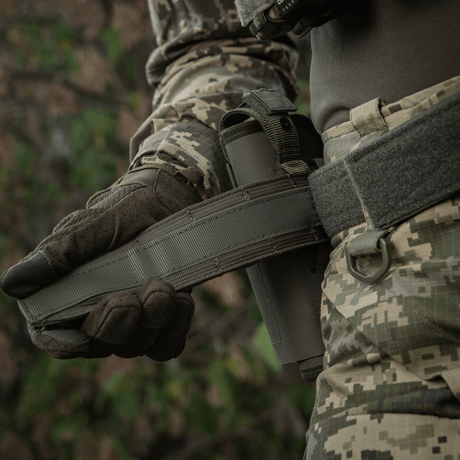 M-Tac Range Belt Cobra Buckle Gen.IV used in a military situation