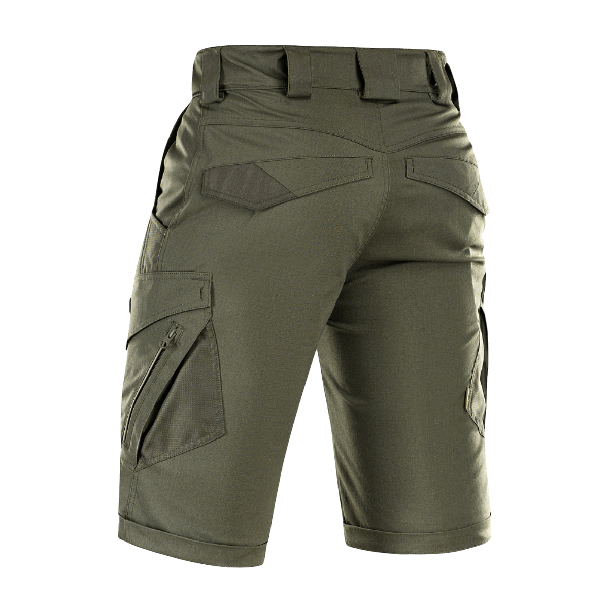 M-Tac Shorts Aggressor Gen.II Flex i rip-stop materiale, bagfra, taktisk design, funktionelle lommer, teflon-belægning