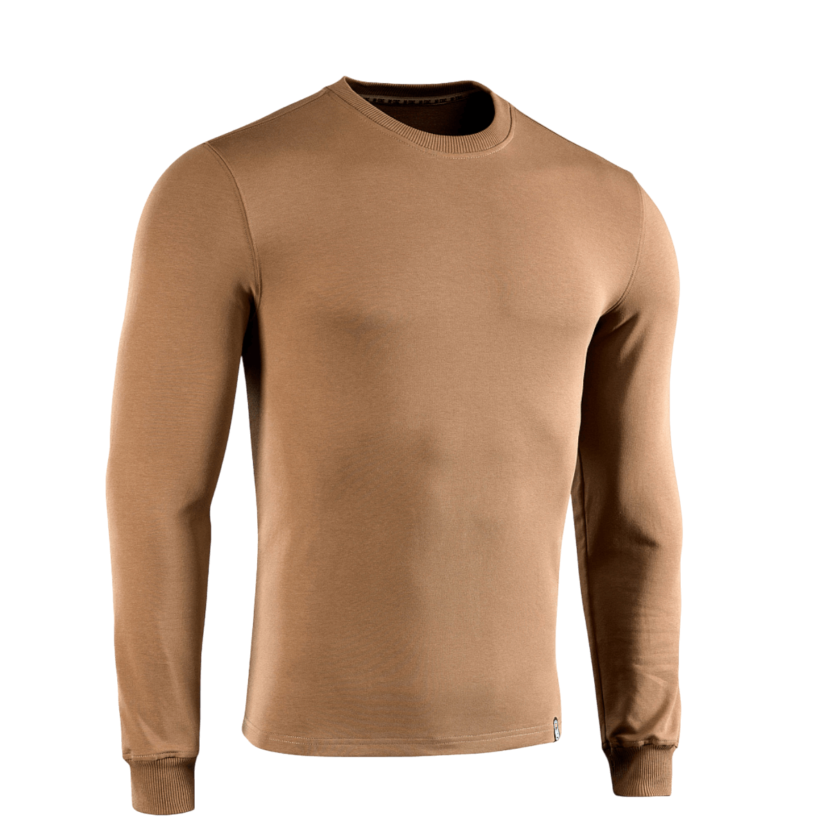 M-Tac Pullover 4 Seasons, minimalistisk rund hals design, perfekt til taktisk og hverdag brug, bomuld-elastan blanding.